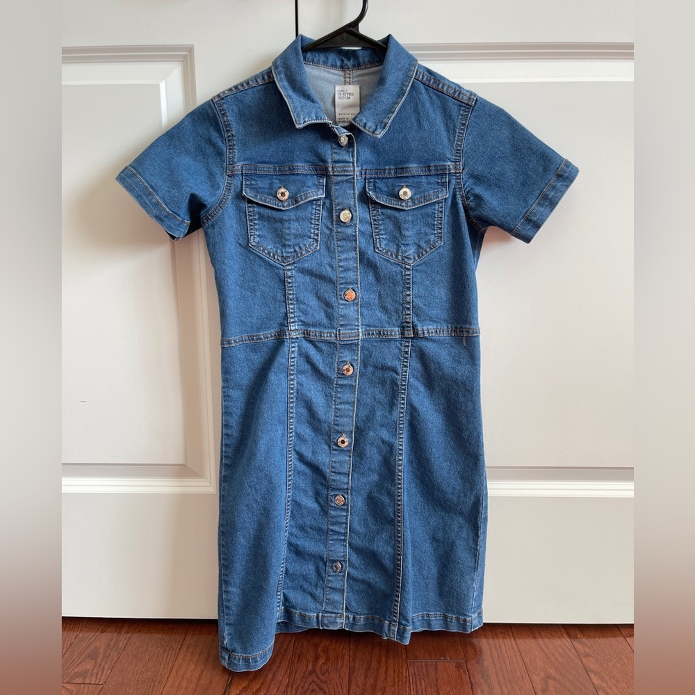 Kid’s denim dress
